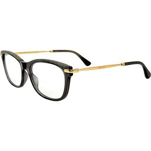 Jimmy Choo JC248 Womens Plastic Eyeglass Frame 0EIB Gray Gold 53-18 w Case